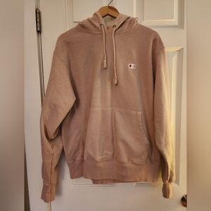 Champion reverse stitch hooded sweatshirt size medium exclusive rose
